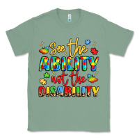 Sage see the ability not the disability Classic Tee - LillyAllenDesigns