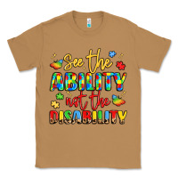 Toasted Coconut see the ability not the disability Classic Tee - LillyAllenDesigns