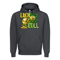 Smoke Luck and roll Zipper Hoodie - CowGirlArtShop