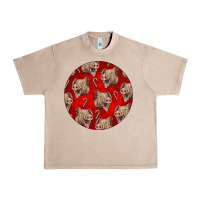 French Oak christmas pig Urban Heavy Tee - LillyAllenDesigns