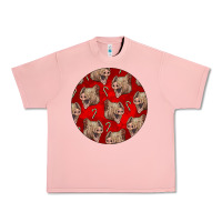 Salmon christmas pig Urban Heavy Tee - LillyAllenDesigns
