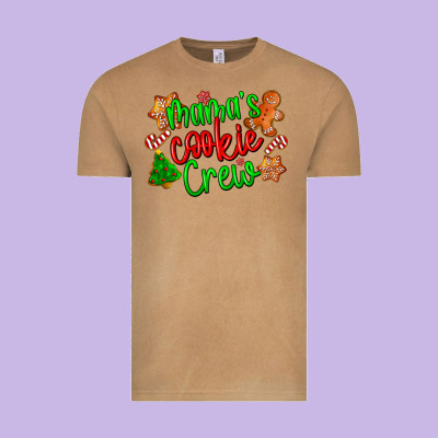 Mama's Cookie Crew Vintage Tee Designed By Lillyallendesigns