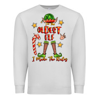 Dove Grey im the oldest elf i make the rules Premium Sweatshirt - FaDigitalArtStudio