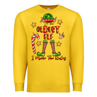Lemon im the oldest elf i make the rules Premium Sweatshirt - FaDigitalArtStudio