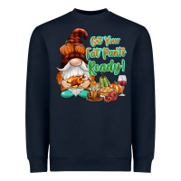 Navy Get your fat pants ready Heavyweight Sweatshirt - NancyCooperArtShop