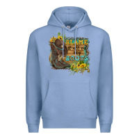 Colony Blue Blame It All On My Boots Premium Hoodie - FaDigitalArtStudio