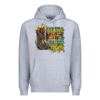 Heather Grey Blame It All On My Boots Premium Hoodie - FaDigitalArtStudio