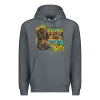 Rock Blame It All On My Boots Premium Hoodie - FaDigitalArtStudio