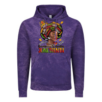Cloud Purple remembering my ancestors juneteenth Vintage Hoodie - LillyAllenDesigns
