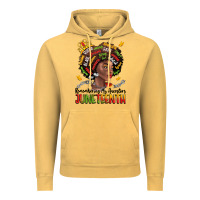 Vintage Mustard remembering my ancestors juneteenth Vintage Hoodie - LillyAllenDesigns