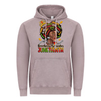 Vintage Zinc remembering my ancestors juneteenth Vintage Hoodie - LillyAllenDesigns