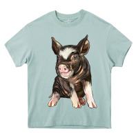 Arona baby berkshire pig Heavy Core Tee - LillyAllenDesigns