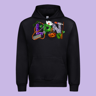 Halloween Lpn Licensed Practical Nurse Urban Hoodie Designed By Lillyallendesigns