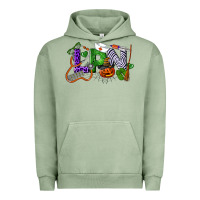 Pigment Oil Green Halloween LPN Licensed Practical Nurse Urban Hoodie - LillyAllenDesigns