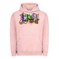 Pigment Salmon Halloween LPN Licensed Practical Nurse Urban Hoodie - LillyAllenDesigns