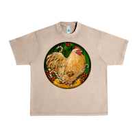 French Oak cochin rooster christmas Urban Heavy Tee - LillyAllenDesigns