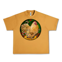 Peanut Butter cochin rooster christmas Urban Heavy Tee - LillyAllenDesigns