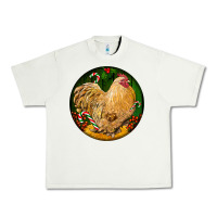 Pistachio cochin rooster christmas Urban Heavy Tee - LillyAllenDesigns