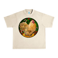 Sandshell cochin rooster christmas Urban Heavy Tee - LillyAllenDesigns
