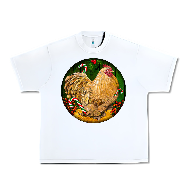 Cochin Rooster Christmas Urban Heavy Tee by LillyAllenDesigns | Teevron