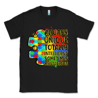 Black always unique totally intelligent sometimes myster Classic Tee - LillyAllenDesigns