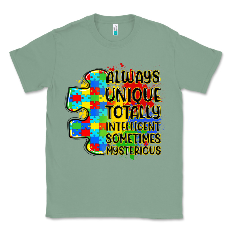 Always Unique Totally Intelligent Sometimes Myster Classic Tee by LillyAllenDesigns | Teevron