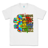 White always unique totally intelligent sometimes myster Classic Tee - LillyAllenDesigns