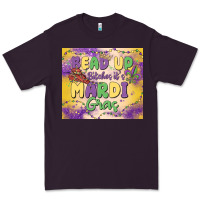 Plum bead up bitches it's mardi gras Premium Tee - MaliasSmallBusiness