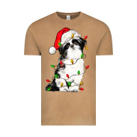 Vintage Camel christmas shih tzu dog Vintage Tee - LillyAllenDesigns