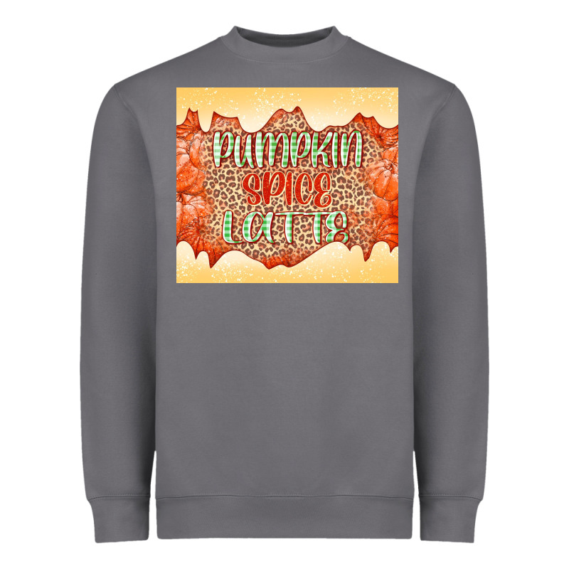 Pumpkin Spice Latte Heavyweight Sweatshirt by NancyCooperArtShop | Teevron