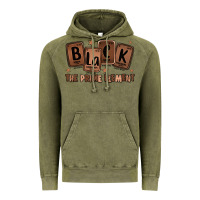 Vintage Olive black the prime element melanin Vintage Hoodie - LillyAllenDesigns