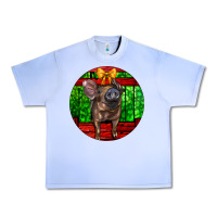 Grape Ice christmas pig Urban Heavy Tee - LillyAllenDesigns
