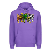 Purple St. Patrick's Day Dental Premium Hoodie - OliviaCreatesArt