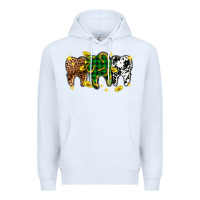 White St. Patrick's Day Dental Premium Hoodie - OliviaCreatesArt