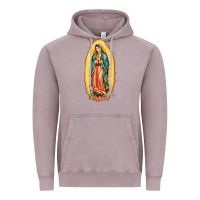 Vintage Zinc our lady of guadalupe Vintage Hoodie - LillyAllenDesigns