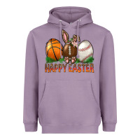 Lavender Happy Easter Sports Heavyweight Hoodie - BundleAndBundleShop