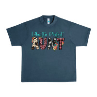Midnight Navy i am perfect aunt Urban Heavy Tee - JahusDesignShop