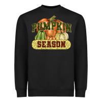 Black Pumpkin season Heavyweight Sweatshirt - NancyCooperArtShop