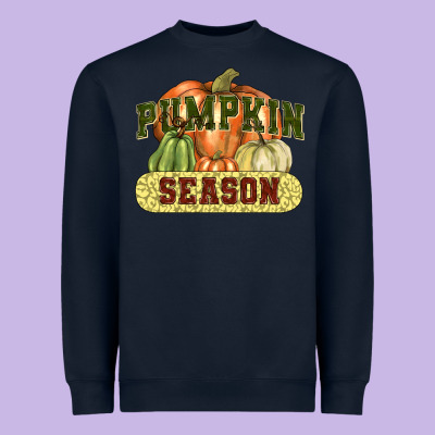 Pumpkin Season Heavyweight Sweatshirt Designed By Nancycooperartshop