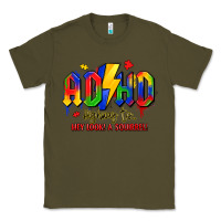 Army Green adhd awareness Classic Tee - LillyAllenDesigns