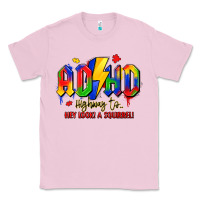 Bubblegum Pink adhd awareness Classic Tee - LillyAllenDesigns