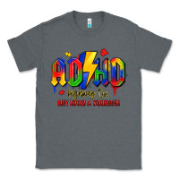 Charcoal Heather adhd awareness Classic Tee - LillyAllenDesigns
