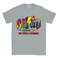 Heather Grey adhd awareness Classic Tee - LillyAllenDesigns