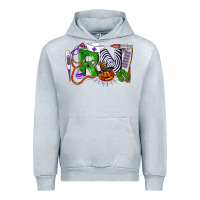Heather Grey Halloween RN Registered Nurse Urban Hoodie - LillyAllenDesigns