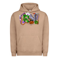 Pigment Burro Halloween RN Registered Nurse Urban Hoodie - LillyAllenDesigns