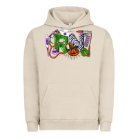 Pigment French Oak Halloween RN Registered Nurse Urban Hoodie - LillyAllenDesigns