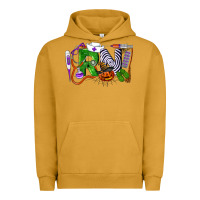 Pigment Peanut Butter Halloween RN Registered Nurse Urban Hoodie - LillyAllenDesigns