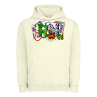 Pigment Pistachio Halloween RN Registered Nurse Urban Hoodie - LillyAllenDesigns