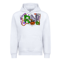White Halloween RN Registered Nurse Urban Hoodie - LillyAllenDesigns