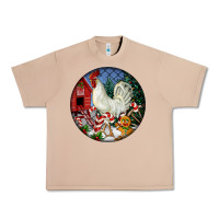 Burro leghorn rooster christmas ornament Urban Heavy Tee - LillyAllenDesigns